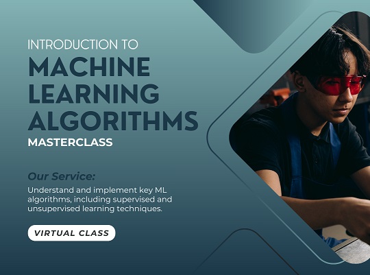 MasterClass: Machine Learning Algorithms